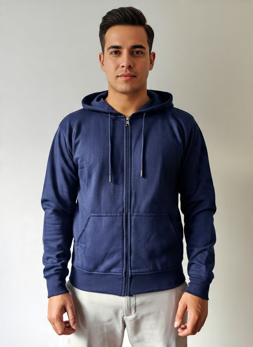Men's Full Fleece Hoodie