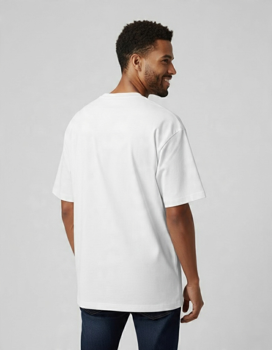 White classic Men's Oversized T-shirt