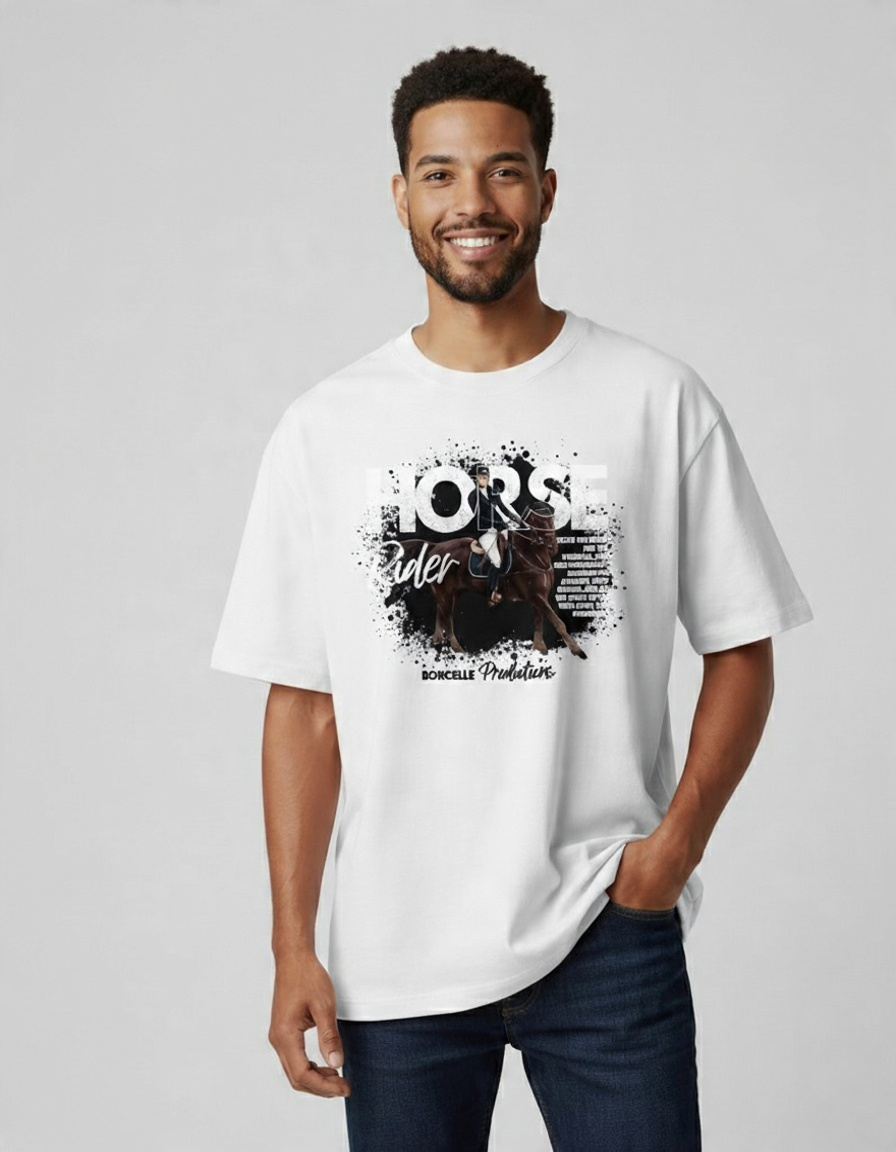 White classic Men's Oversized T-shirt